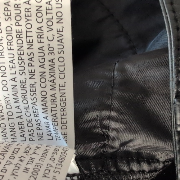 Black Tape Faux Leather Pants Large - Picture 9 of 9